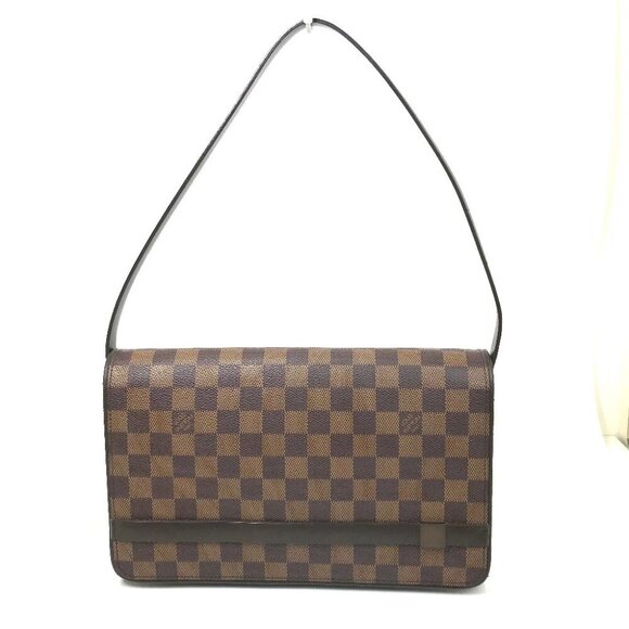 LOUIS VUITTON Damier Tribeca Ron Short strap Shoulder Bag - Picture 1 of 15